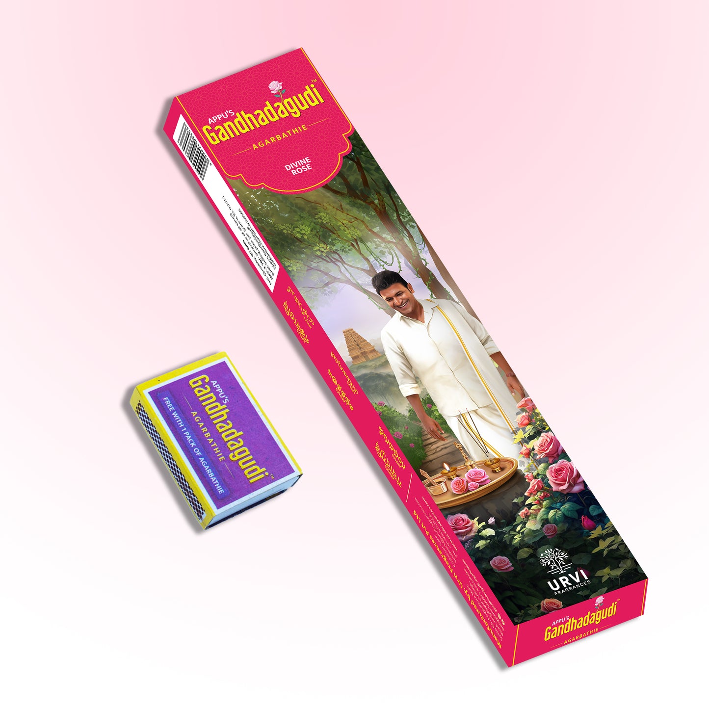 Divine ROSE Agarbathie