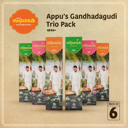 Appu's GG Trio Pack of 6