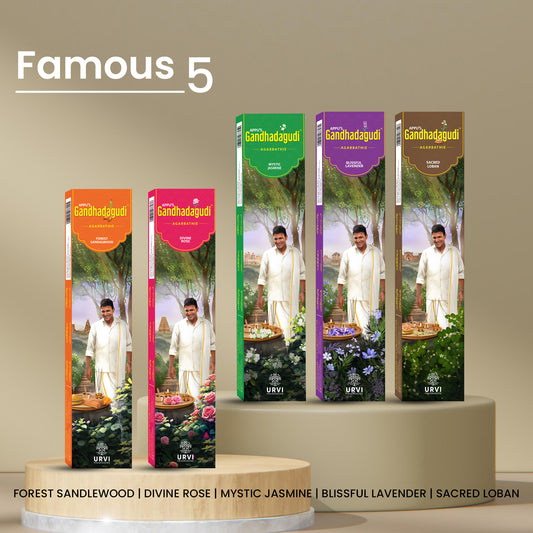 Famous 5 - Pack of 5