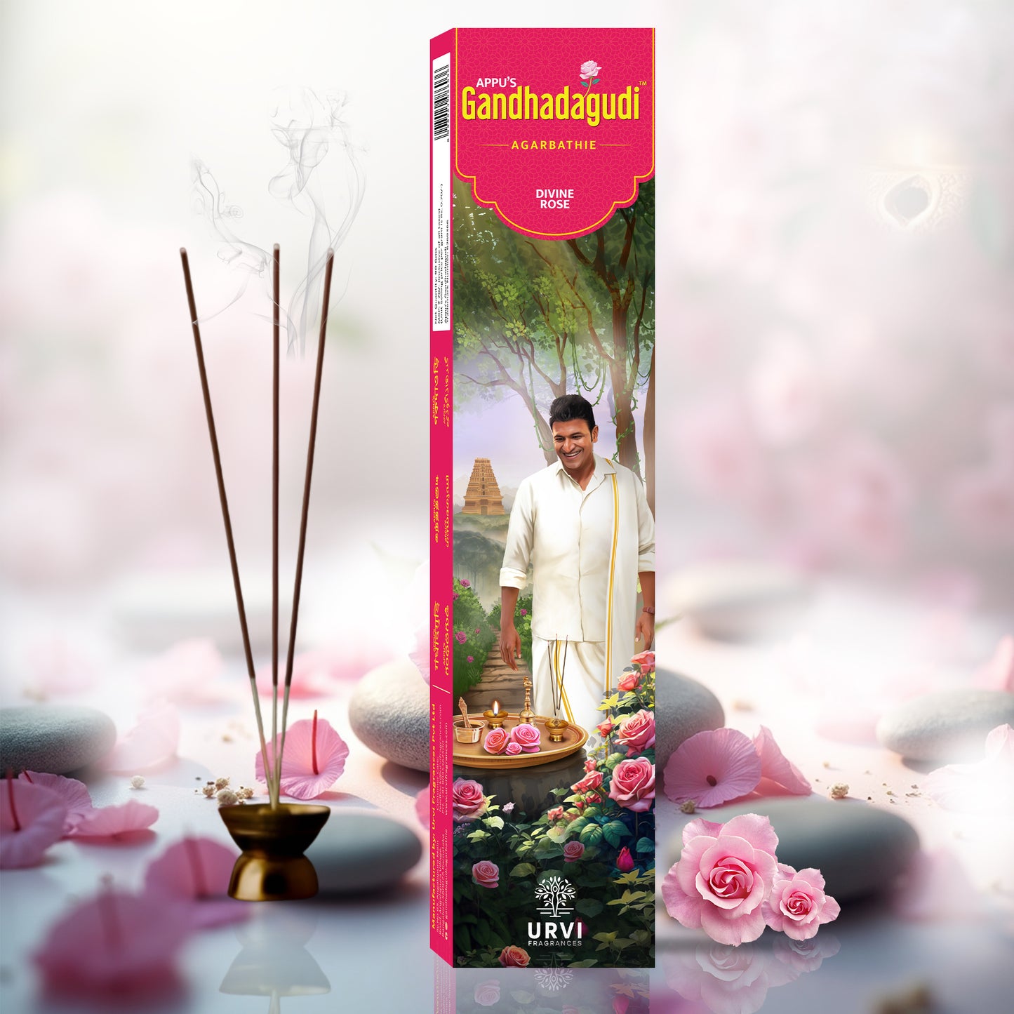 Divine ROSE Agarbathie